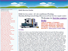 Tablet Screenshot of delhiservicecentre.com